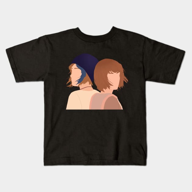 Life is Strange Remastered Collection Max and Chloe Fanart Kids T-Shirt by senaeksi